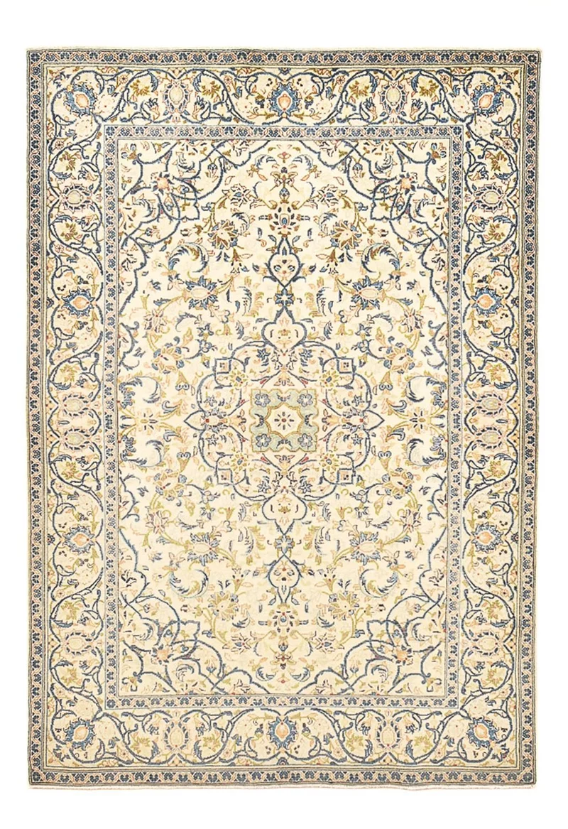 Perserteppich - Keshan - 135 x 203 cm - sand