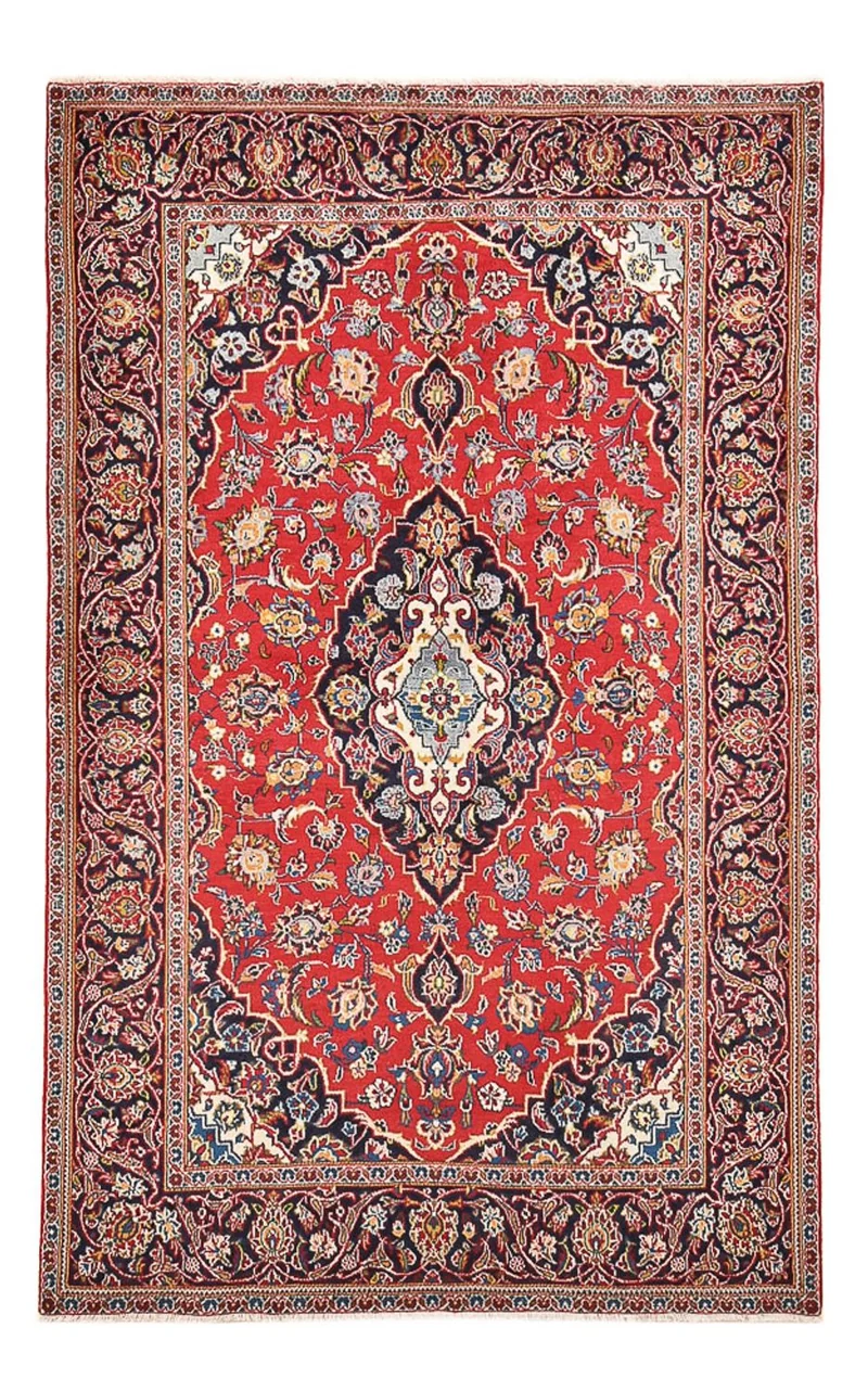 Perserteppich - Keshan - 138 x 220 cm - rot