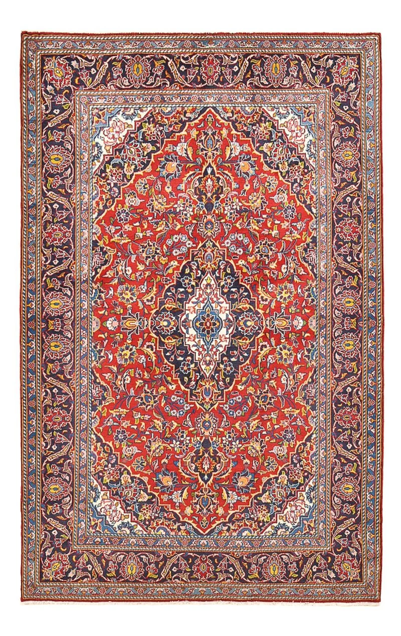 Perserteppich - Keshan - 142 x 230 cm - rot