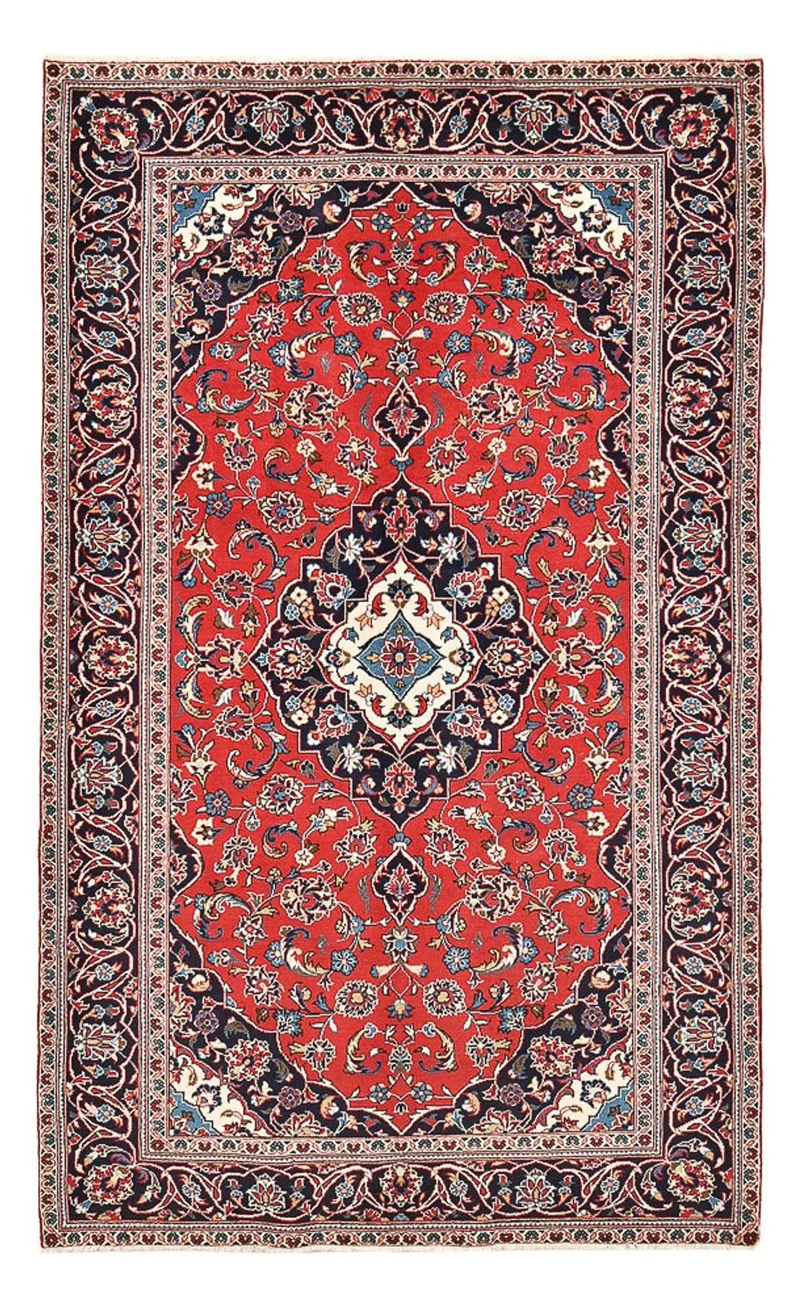 Perserteppich - Keshan - 144 x 253 cm - rot