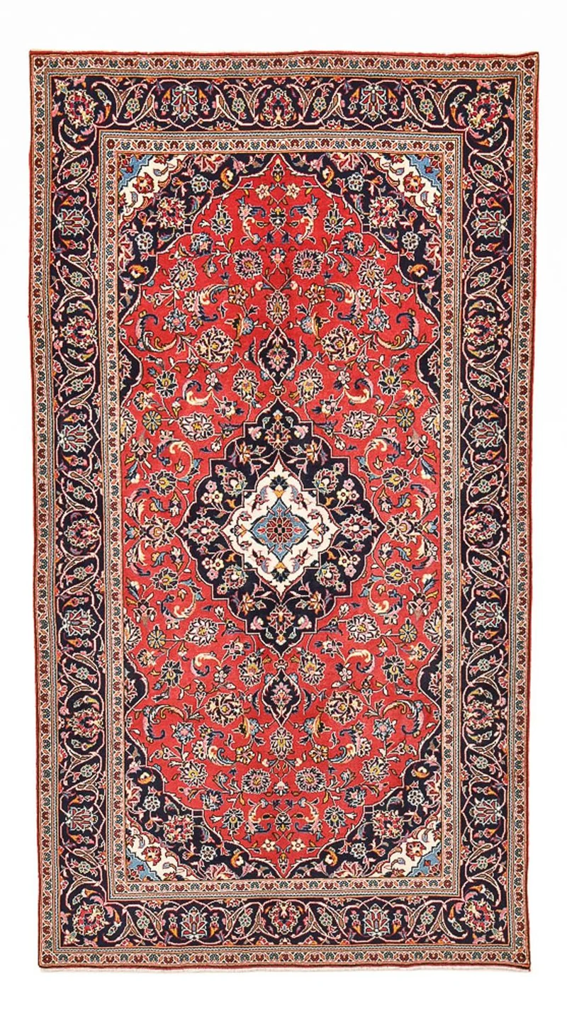 Perserteppich - Keshan - 144 x 270 cm - rot