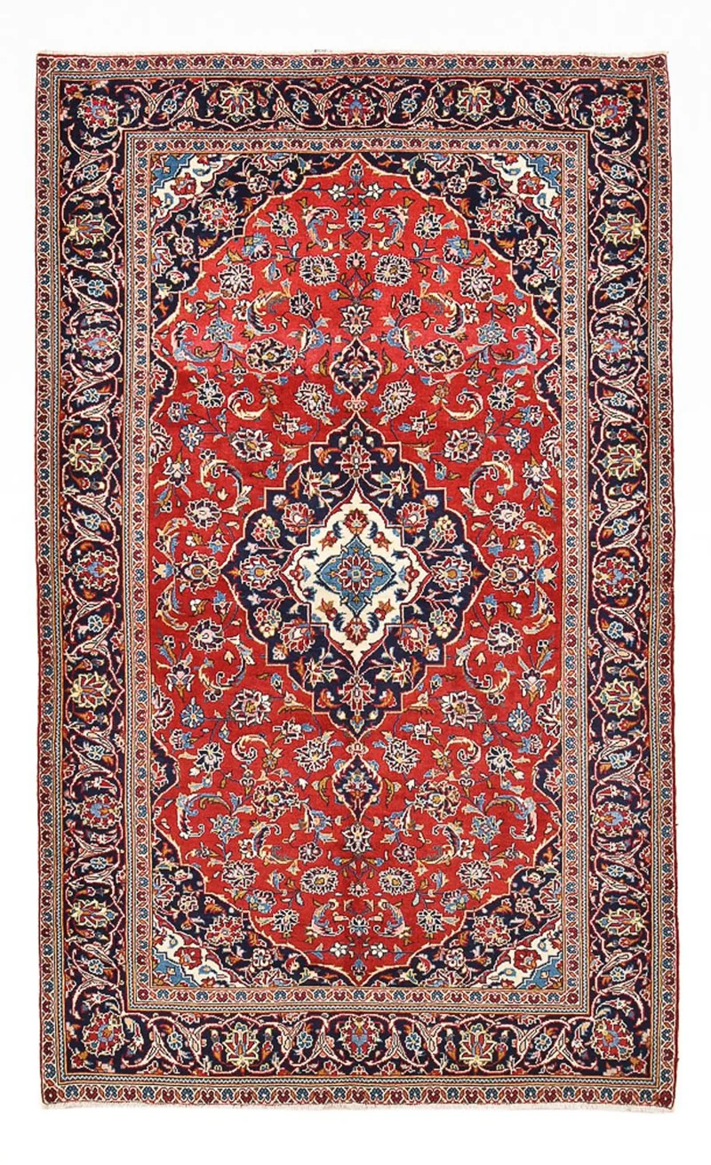 Perserteppich - Keshan - 151 x 255 cm - rot