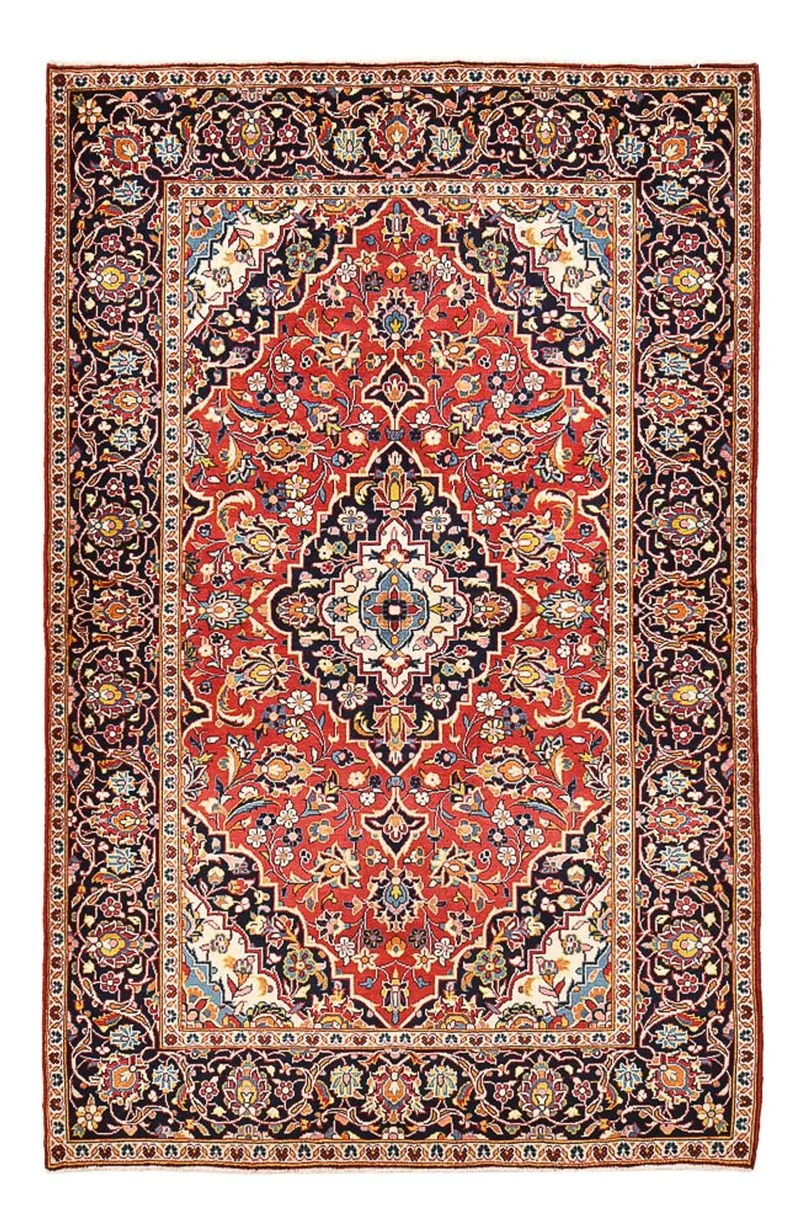 Perserteppich - Keshan - 147 x 234 cm - rot
