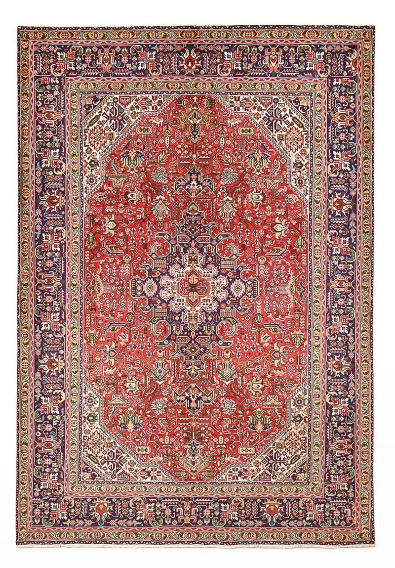 Perserteppich - Täbriz - 203 x 293 cm - rot