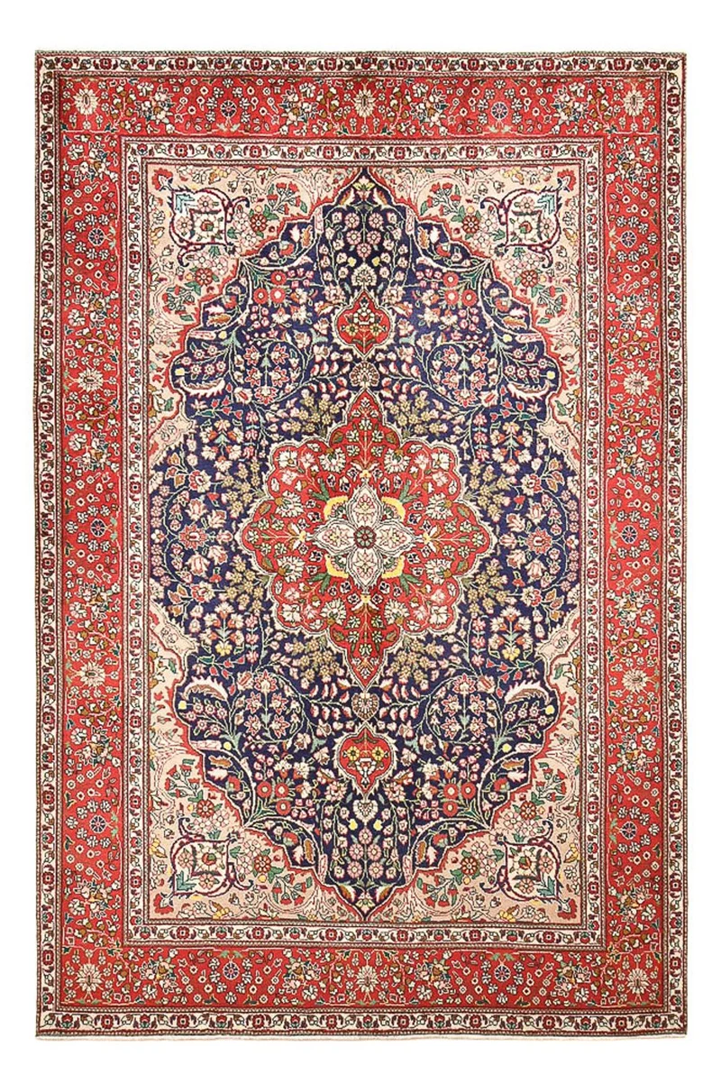 Perserteppich - Täbriz - 202 x 300 cm - dunkelblau