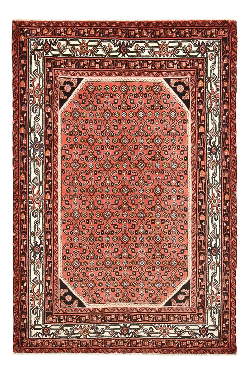 Perserteppich - Nomadic - 132 x 206 cm - hellrot