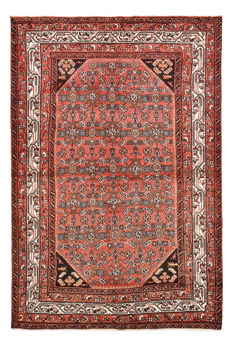 Perserteppich - Nomadic - 150 x 227 cm - hellrot