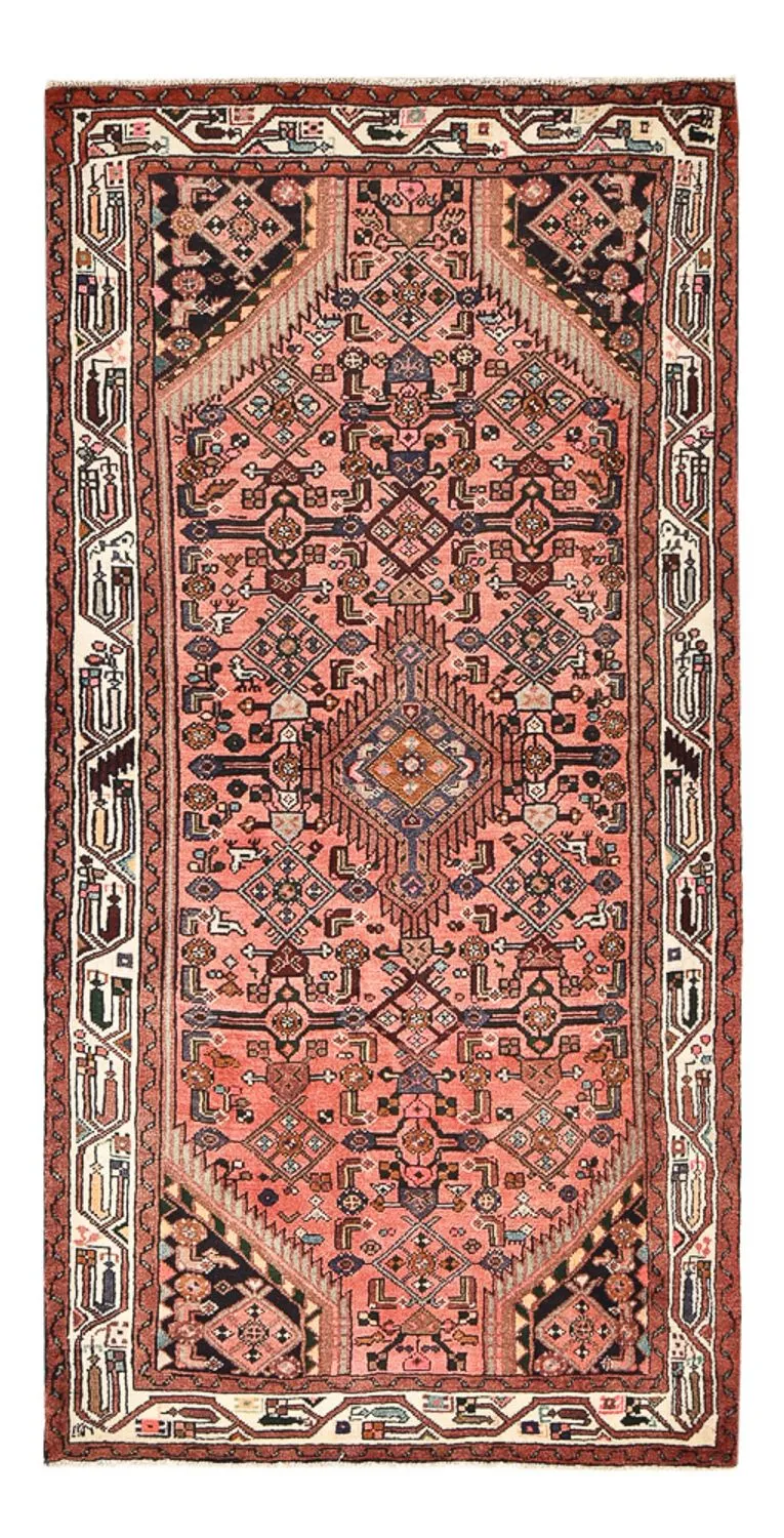Läufer Perser - Nomadic - 96 x 198 cm - hellrot