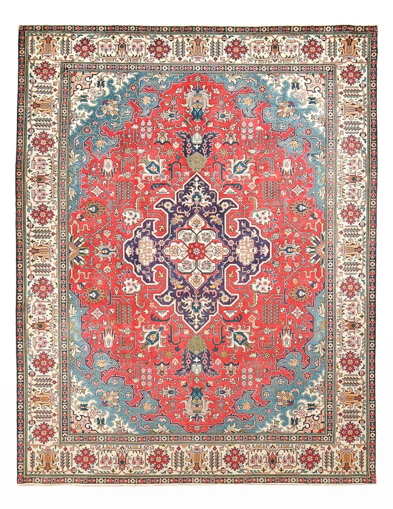 Perserteppich - Täbriz - 255 x 343 cm - rot