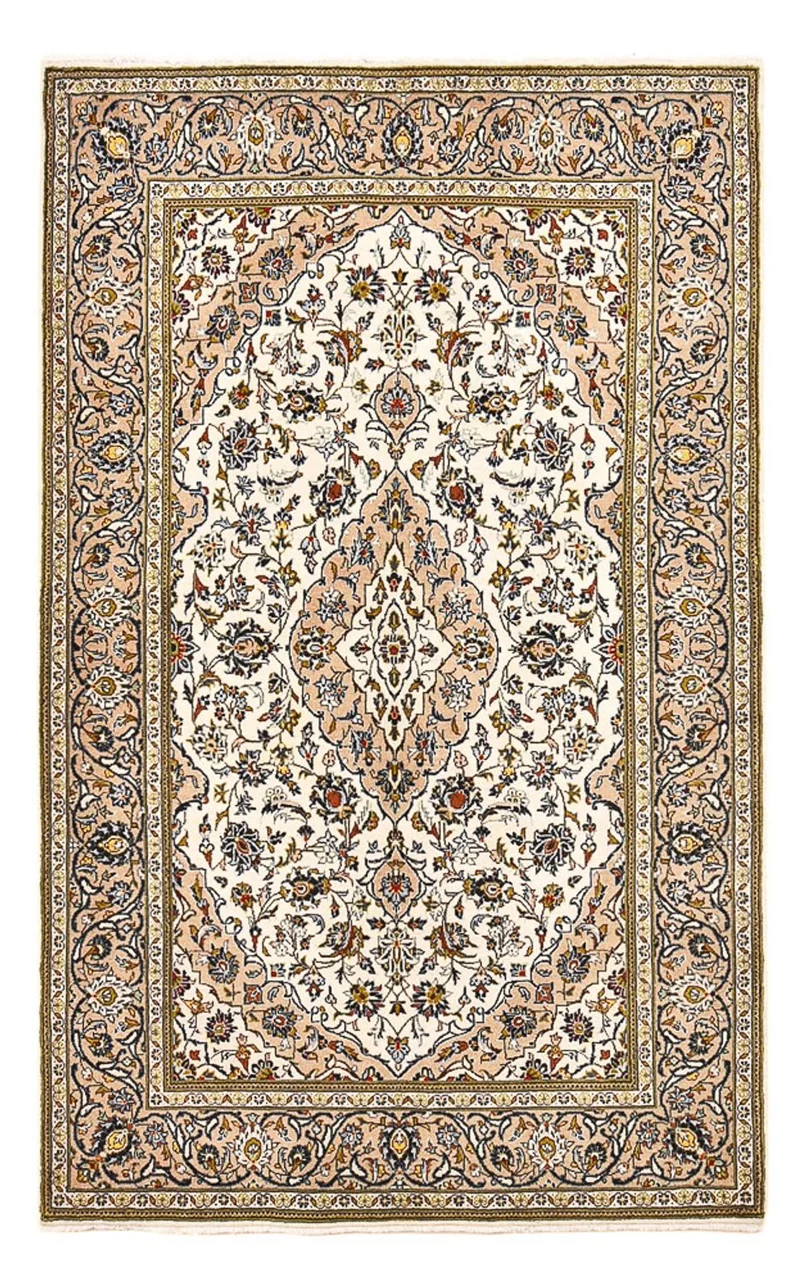 Perserteppich - Keshan - 135 x 212 cm - sand