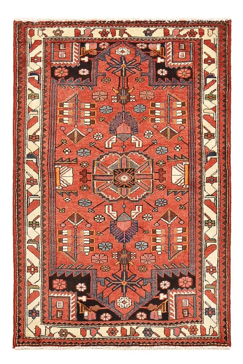 Perserteppich - Nomadic - 90 x 135 cm - rot