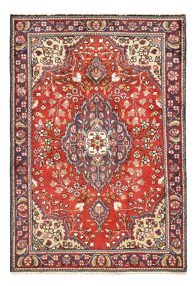 Perserteppich - Täbriz - 100 x 145 cm - rot