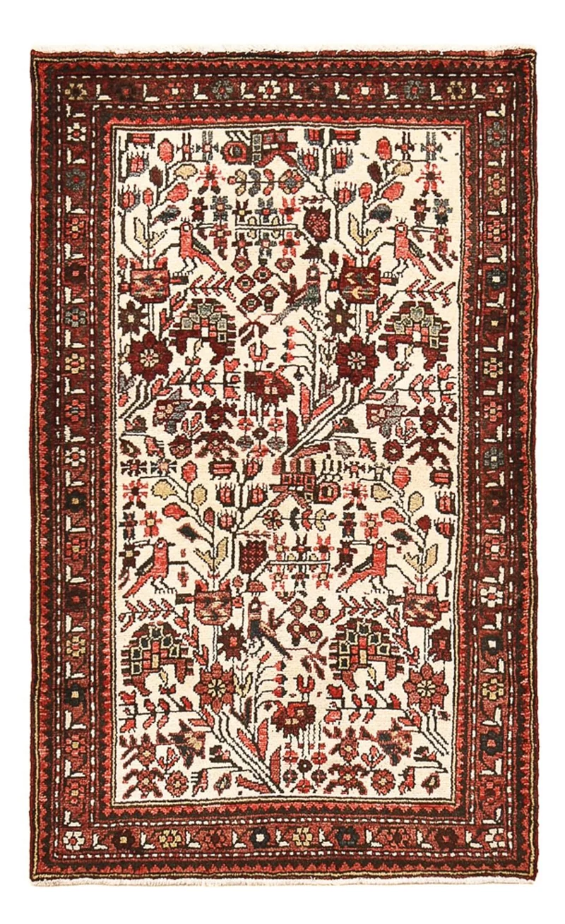 Perserteppich - Nomadic - 86 x 143 cm - mehrfarbig