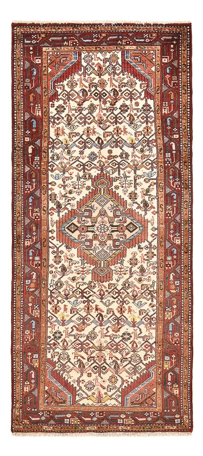 Läufer Perser - Nomadic - 80 x 188 cm - hellbeige