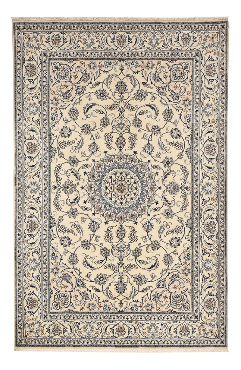 Perserteppich - Nain - 195 x 297 cm - sand