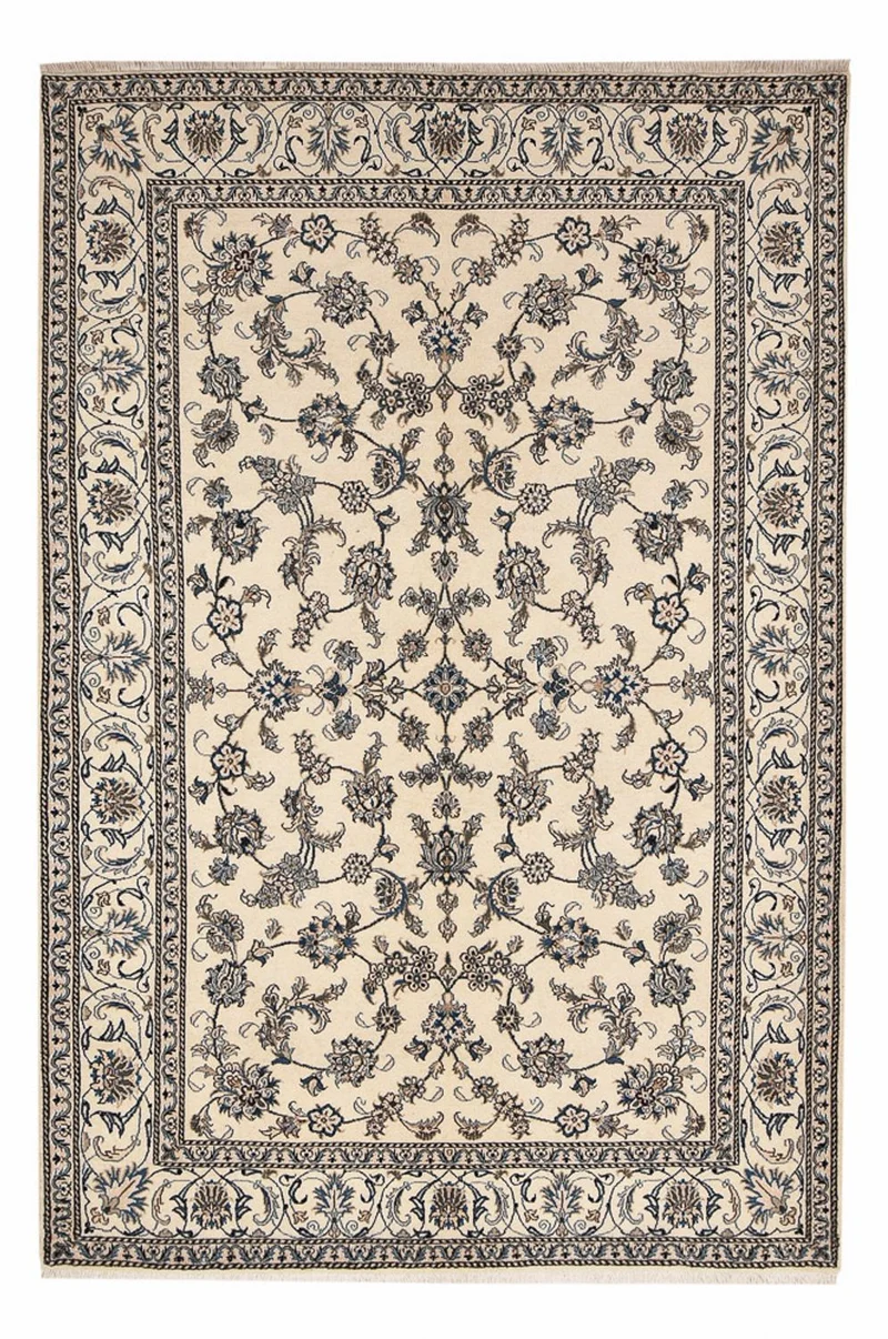 Perserteppich - Nain - 195 x 298 cm - sand