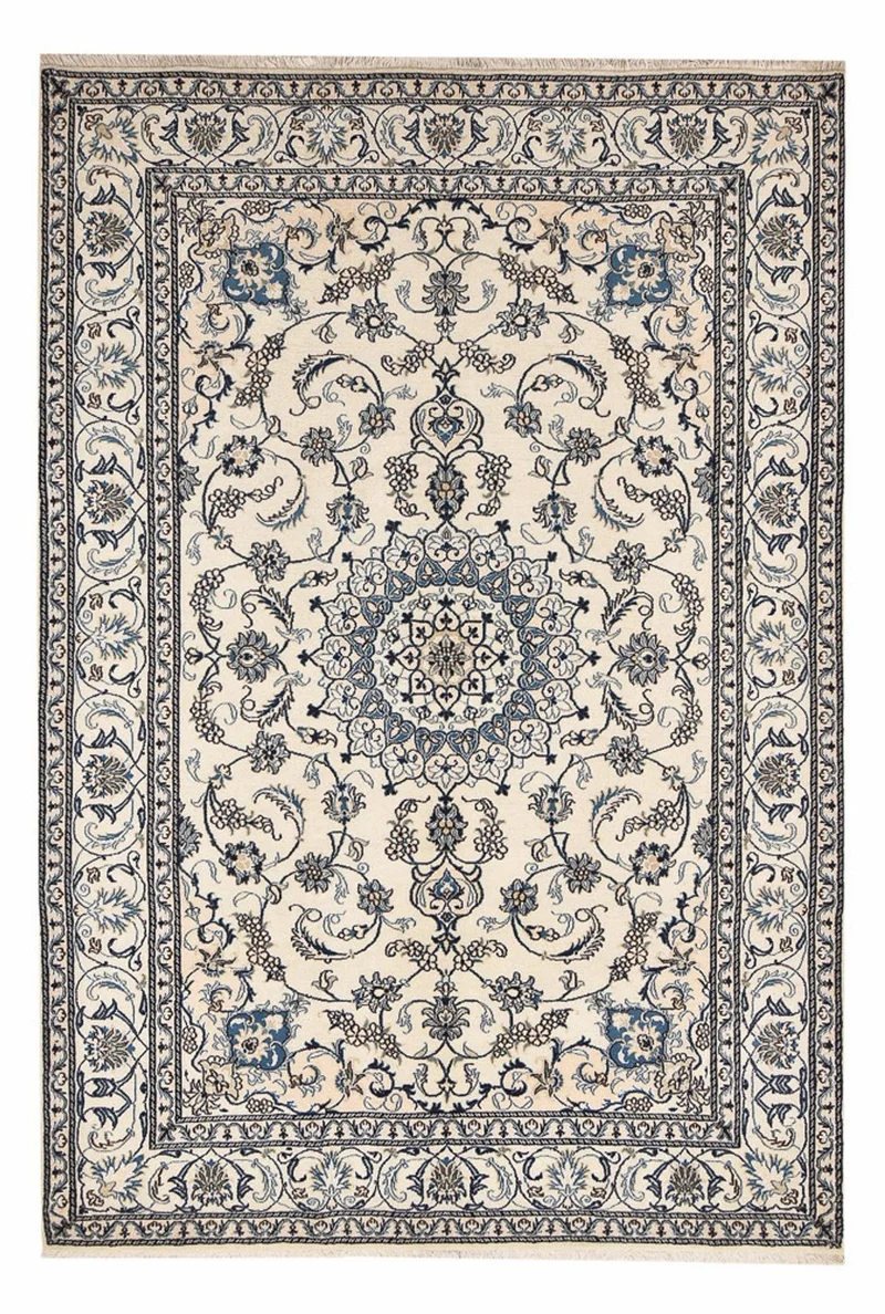 Perserteppich - Nain - 197 x 297 cm - creme