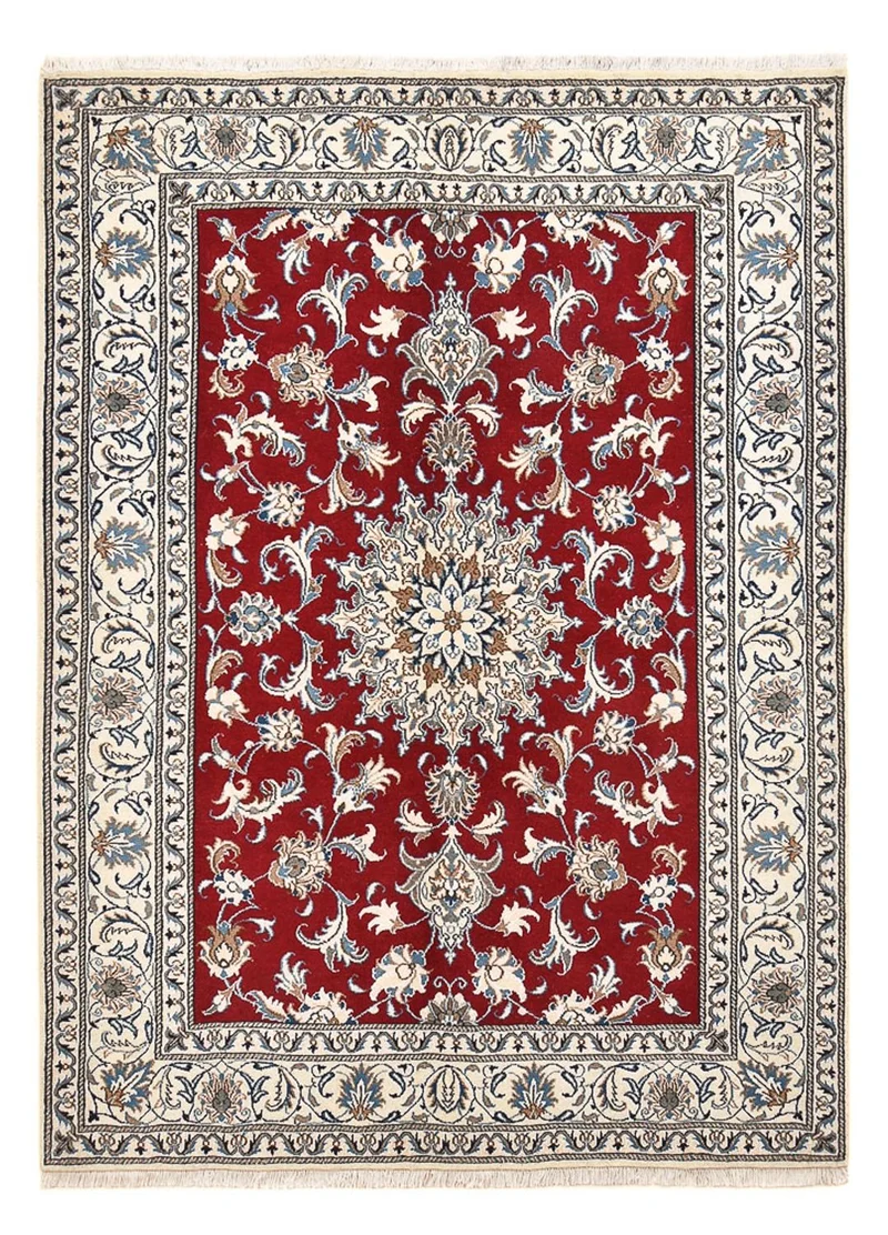 Perserteppich - Nain - 168 x 238 cm - rot
