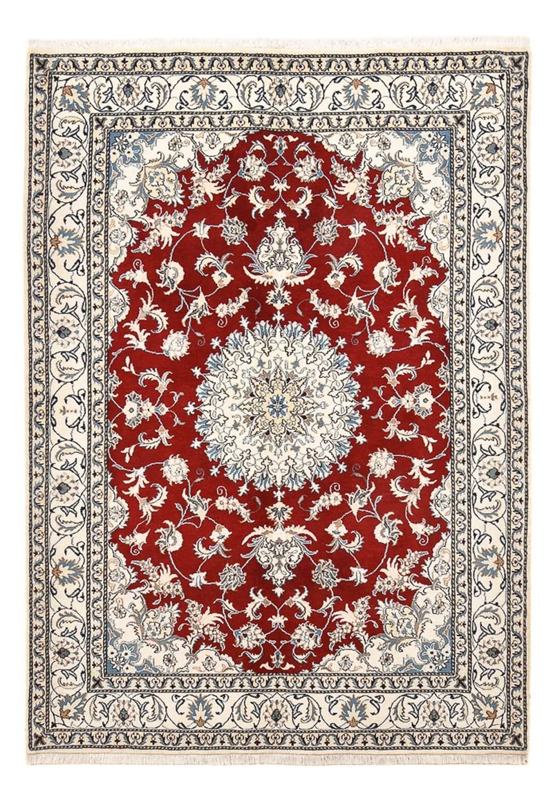 Perserteppich - Nain - 165 x 237 cm - rot