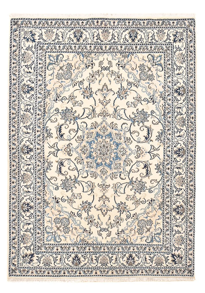 Perserteppich - Nain - 148 x 203 cm - hellbeige