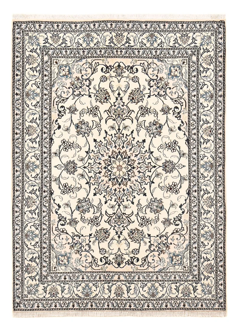 Perserteppich - Nain - 148 x 200 cm - hellbeige