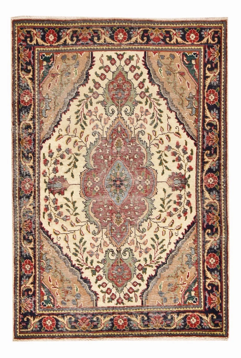 Täbriz Teppich 98x146cm - Perserteppich