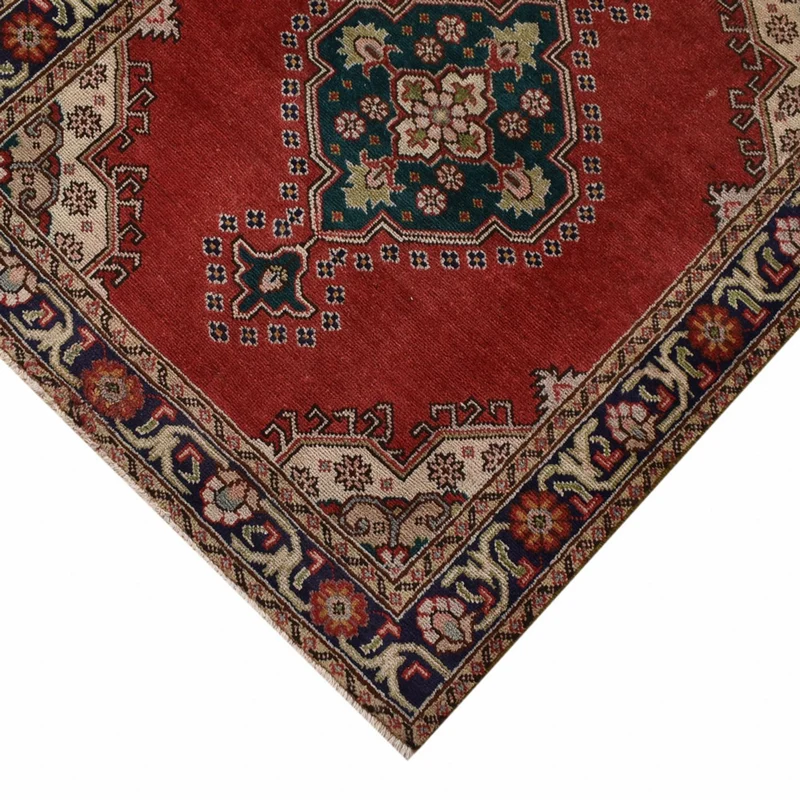Läufer Perser - Täbriz - 96 x 340 cm - rot