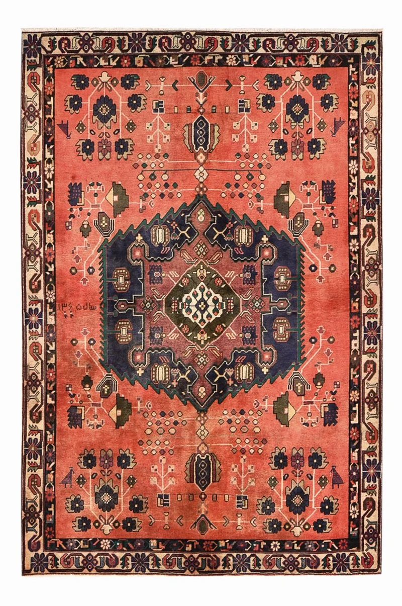 Perserteppich - Nomadic - 155 x 237 cm - hellrot