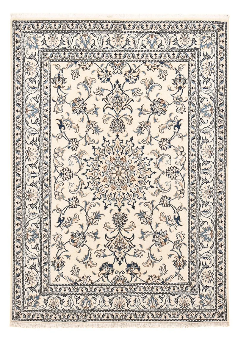 Perserteppich - Nain - 144 x 200 cm - hellbeige