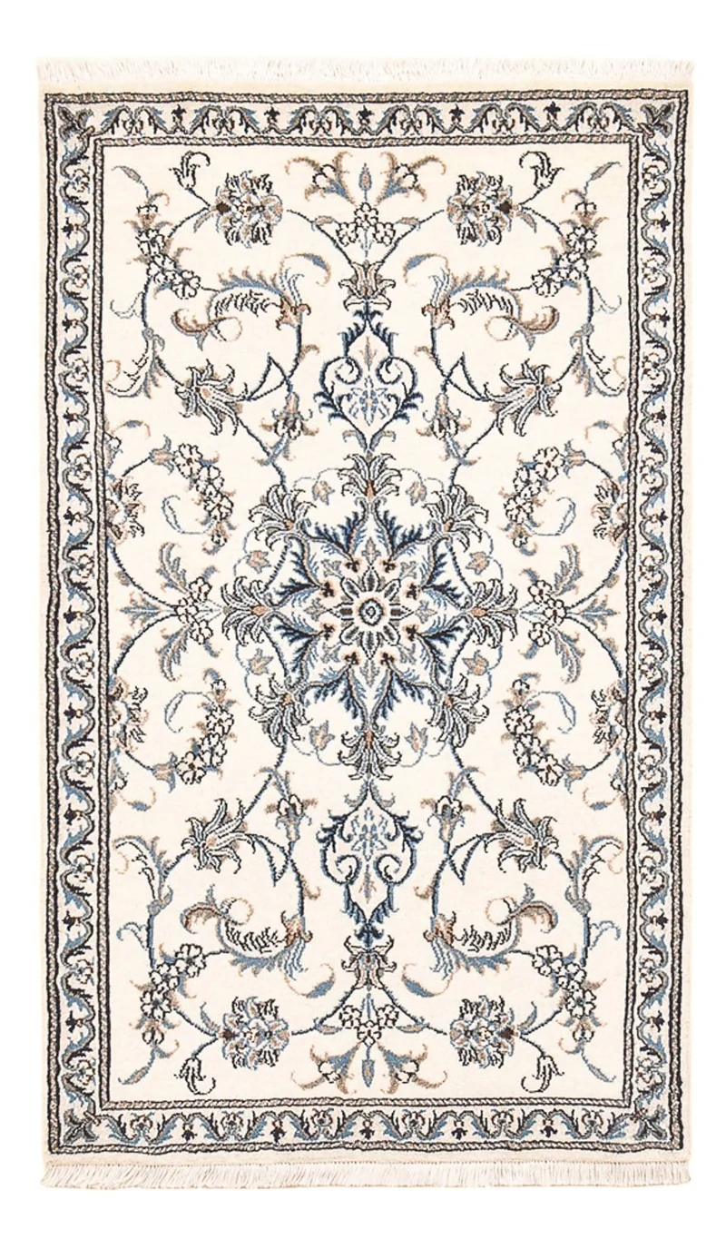 Perserteppich - Nain - 84 x 148 cm - hellbeige