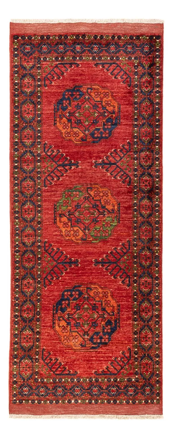 Afghan Teppich 81x201cm - Orientteppich