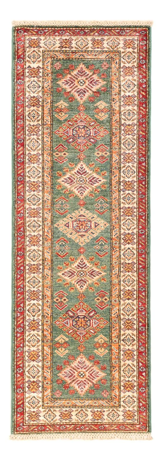 Läufer Ziegler - Kazak - 61 x 184 cm - grün