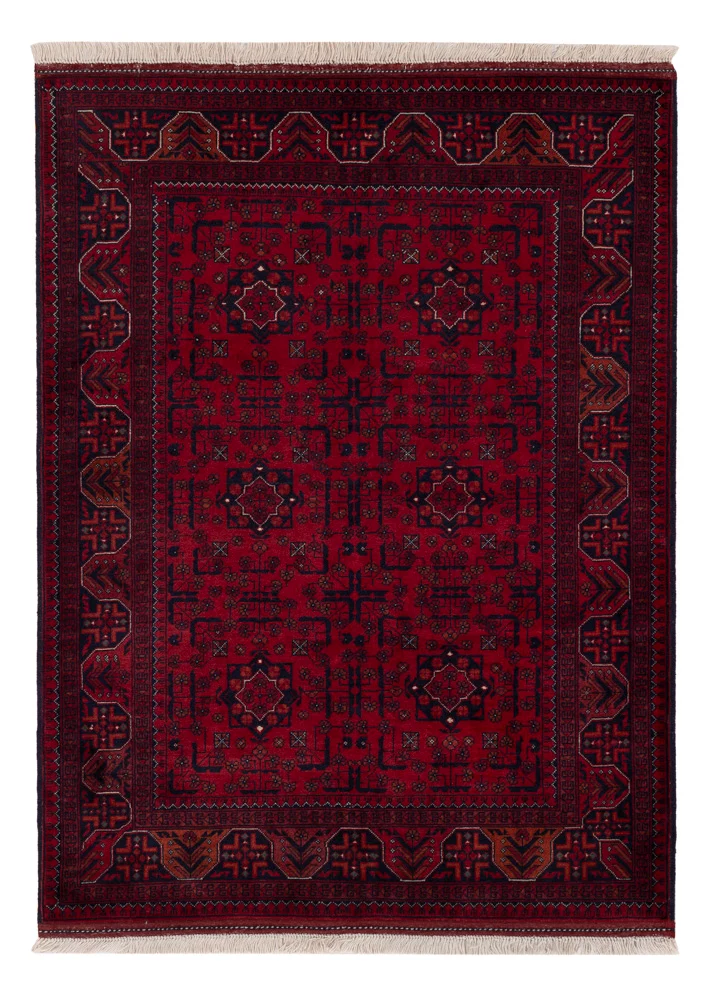 Afghan Teppich 101x138cm - Orientteppich