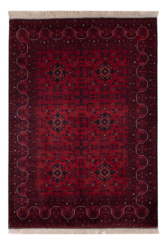 Afghan Teppich 99x141cm - Orientteppich