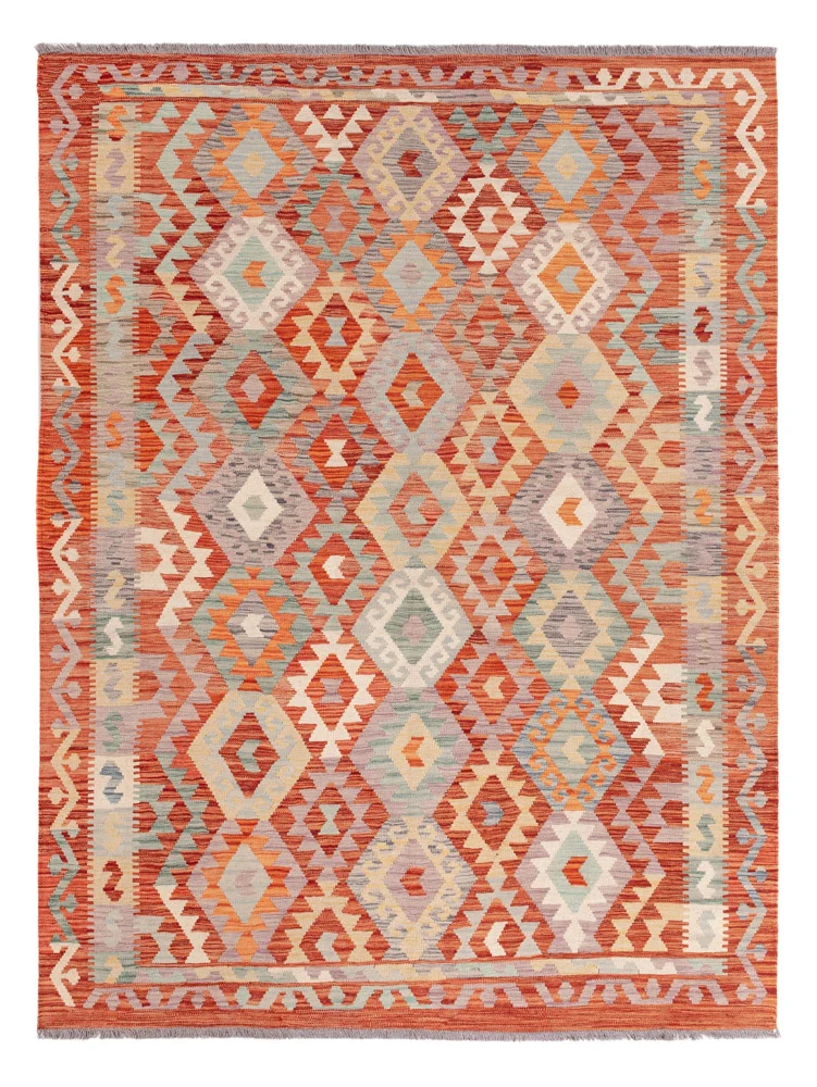 Kelim Teppich - Splash - 184 x 242 cm - bunt