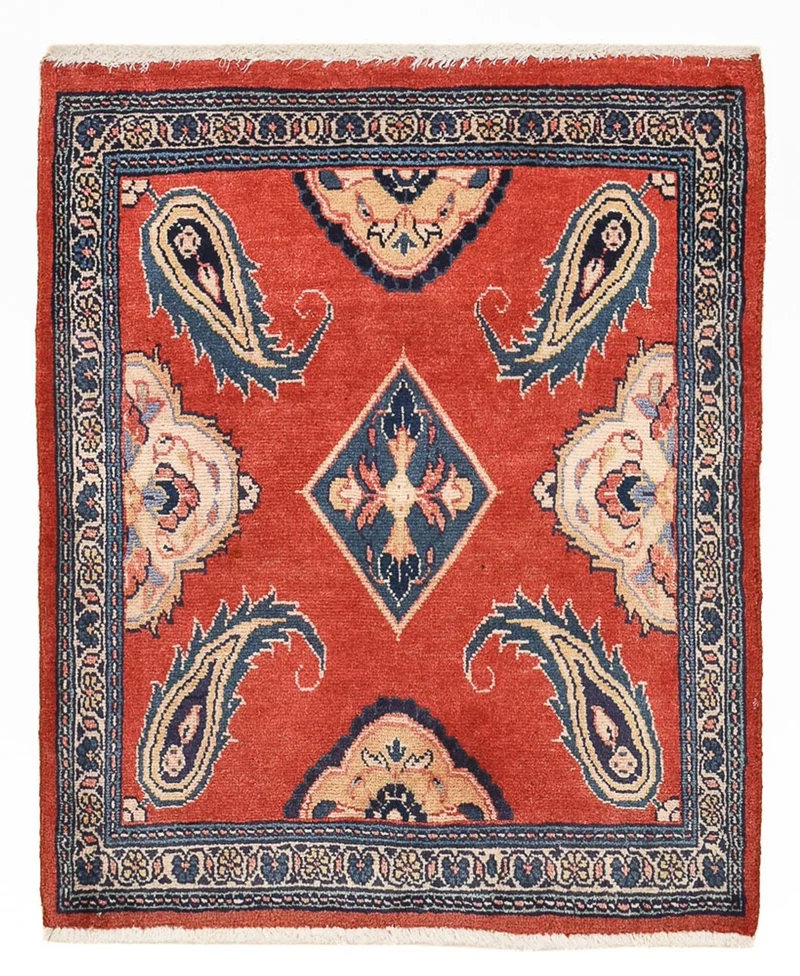 Perserteppich - Nomadic - 60 x 74 cm - rot