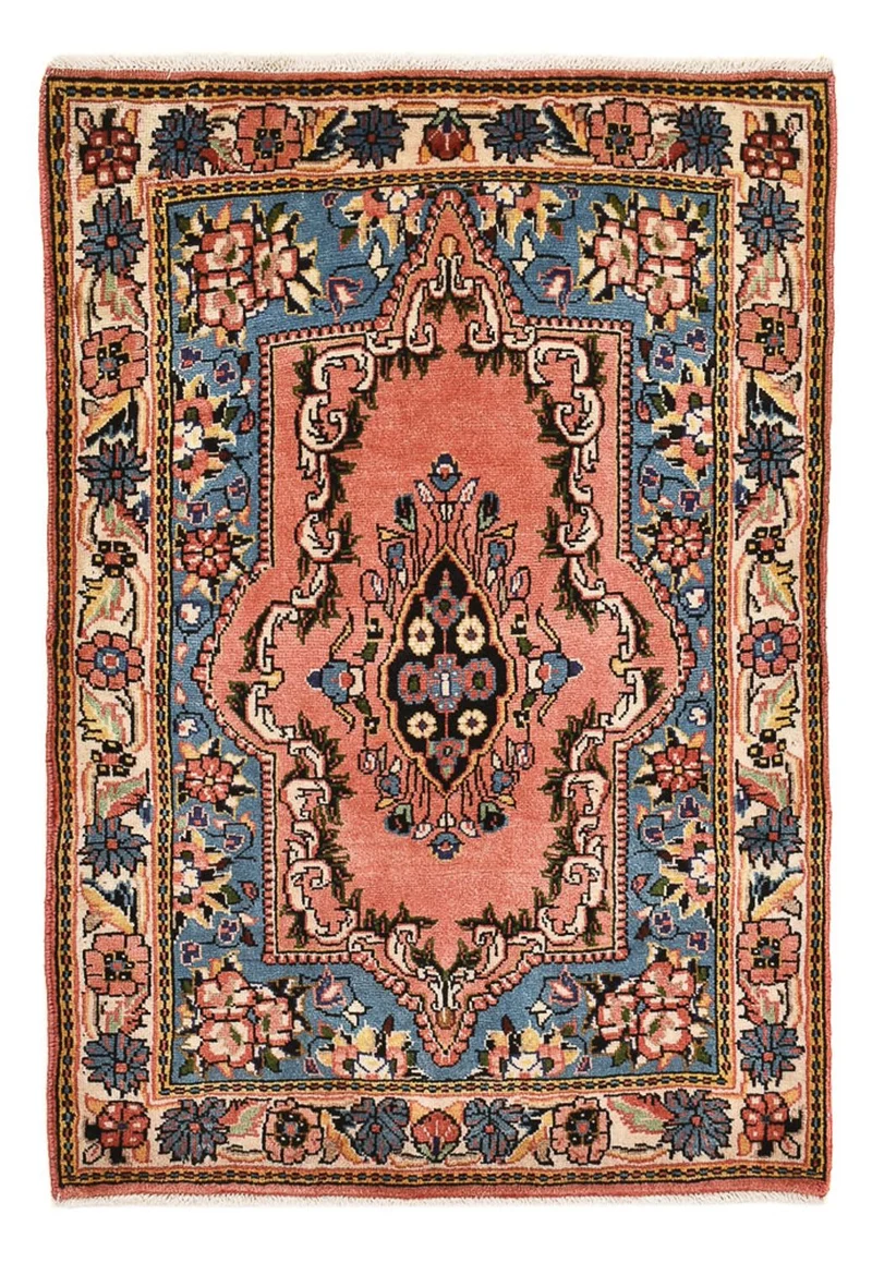 Perserteppich - Nomadic - 65 x 97 cm - hellrot