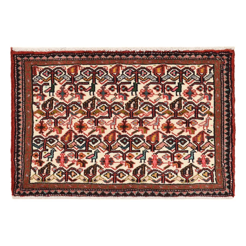 Perserteppich - Nomadic - 52 x 75 cm - mehrfarbig