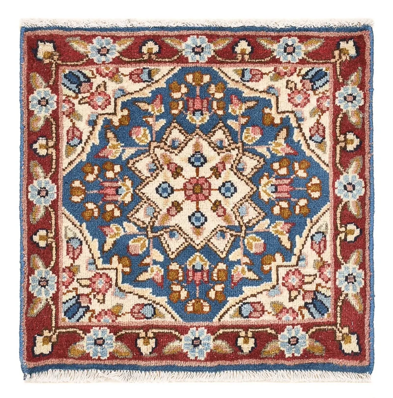 Perserteppich - Nomadic quadratisch - 52 x 53 cm - mehrfarbig