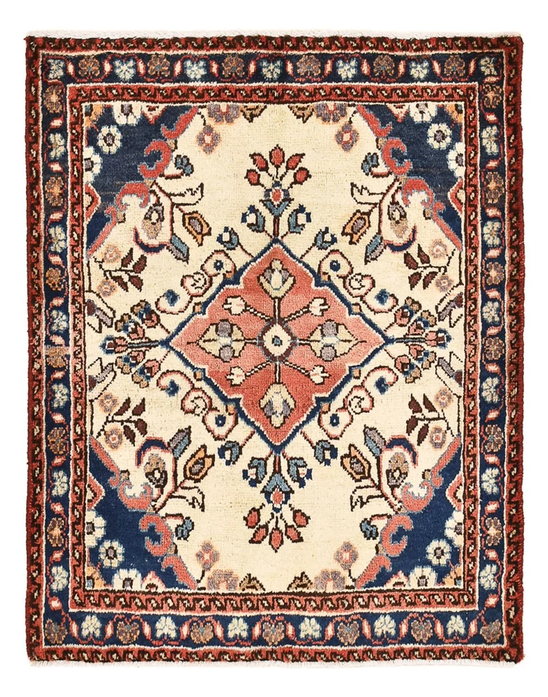 Perserteppich - Nomadic - 58 x 75 cm - beige