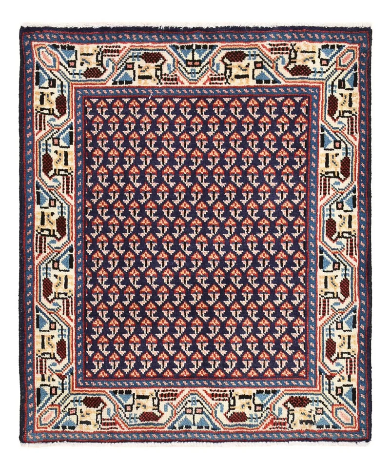 Perserteppich - Nomadic rechteckig - 61 x 73 cm - lila