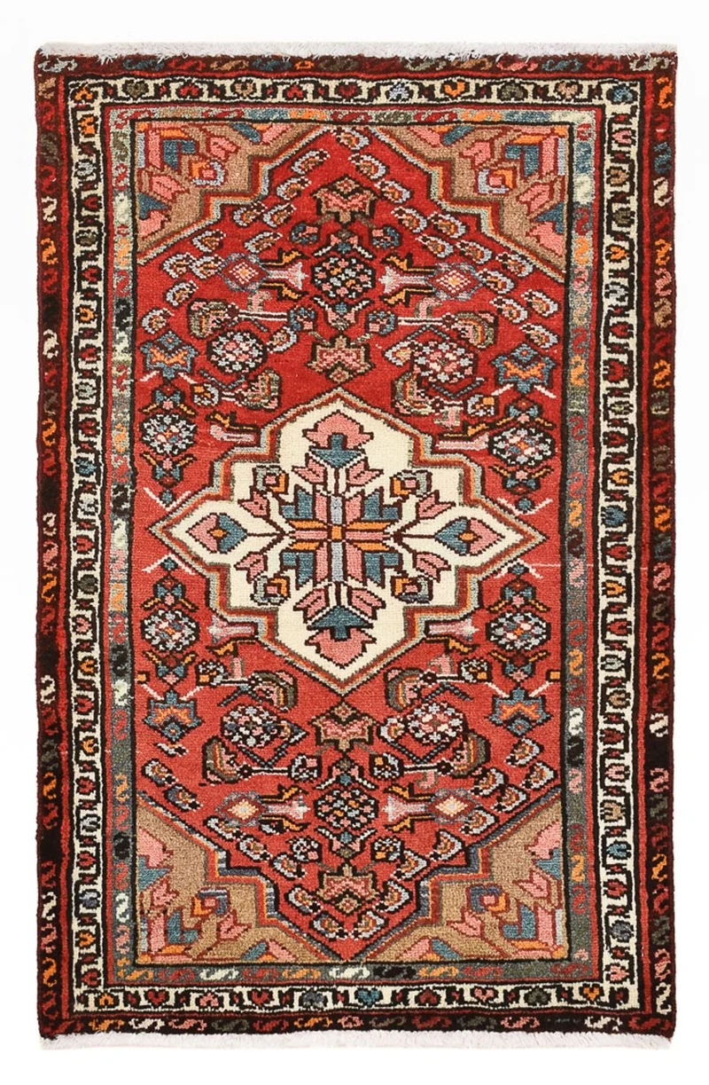 Perserteppich - Nomadic - 65 x 95 cm - rot
