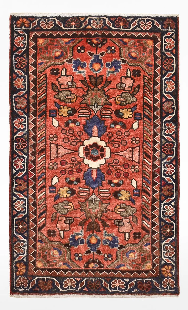 Perserteppich - Nomadic - 53 x 87 cm - rot