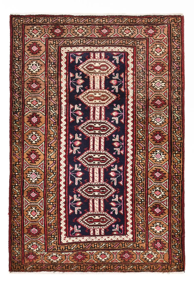 Perserteppich - Nomadic - 64 x 95 cm - lila