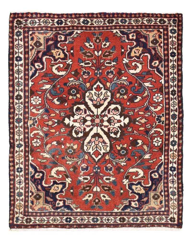 Perserteppich - Nomadic - 61 x 76 cm - rot