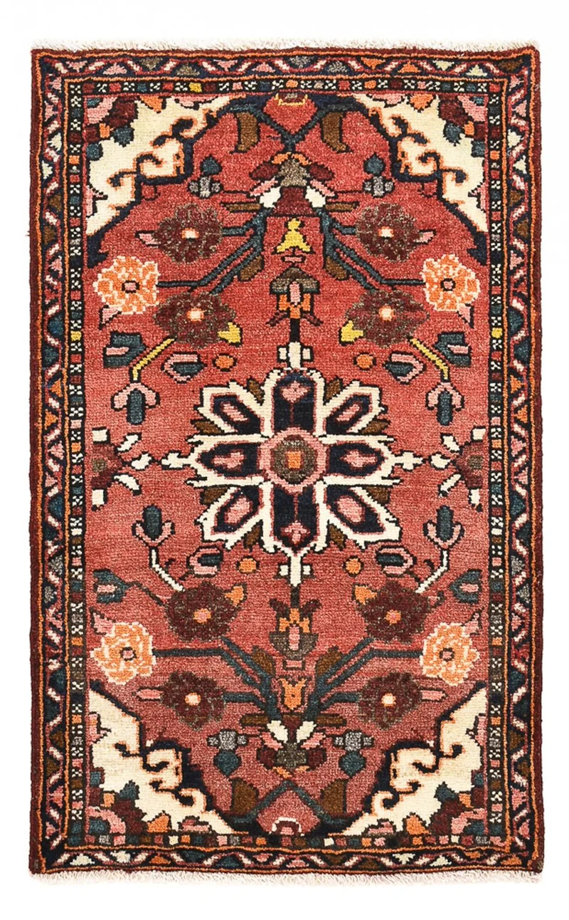 Perserteppich - Nomadic - 57 x 92 cm - hellrot