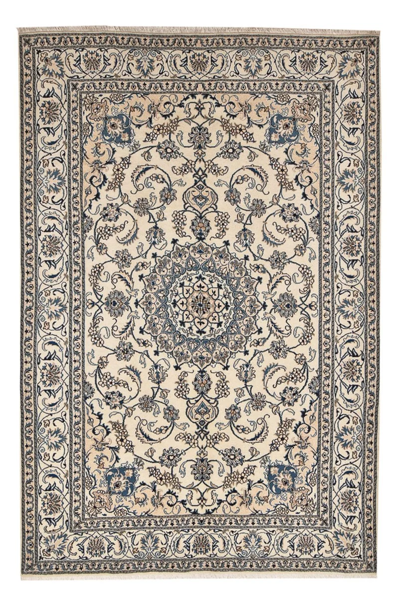 Perserteppich - Nain - 195 x 295 cm - sand