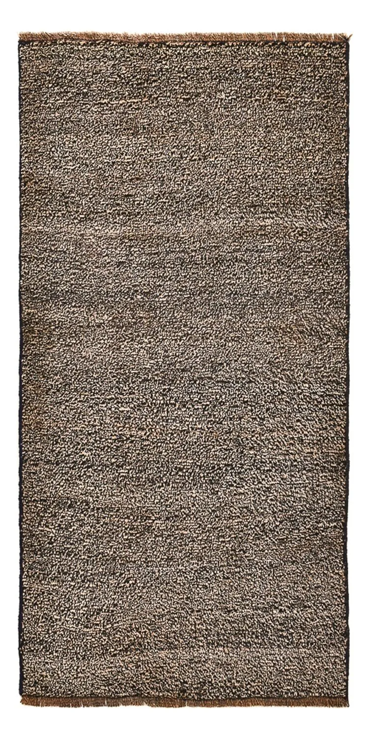 Gabbeh Teppich - Perser - 61 x 122 cm - dunkelbeige