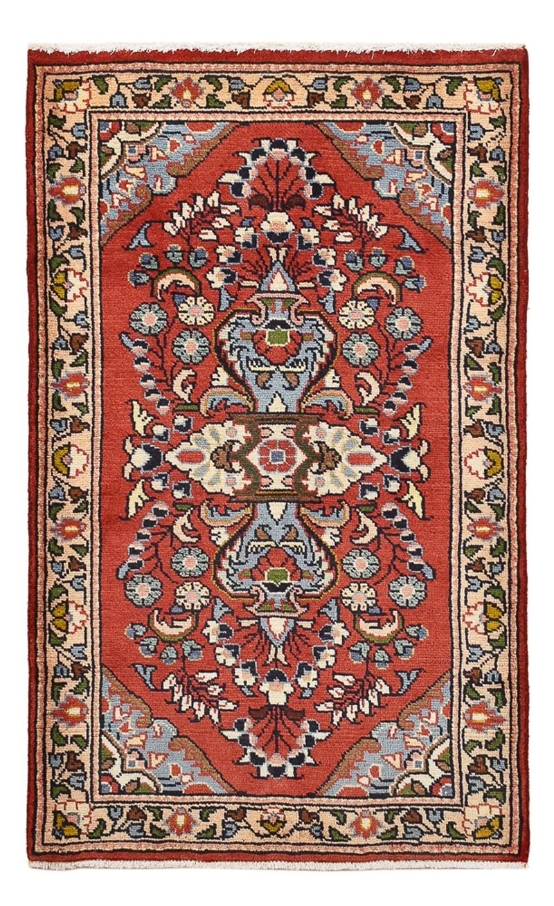 Perserteppich - Nomadic - 75 x 122 cm - rot