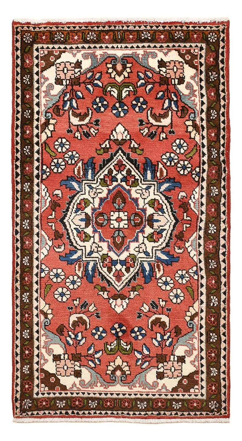 Perserteppich - Nomadic - 70 x 127 cm - hellrot